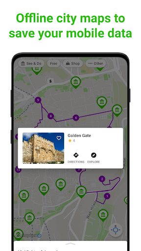 Jerusalem SmartGuide ekran görüntüsü