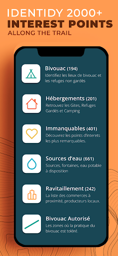 HexaTrek : French Thru-hike ekran görüntüsü