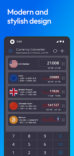 Instant Currency Converter ekran görüntüsü
