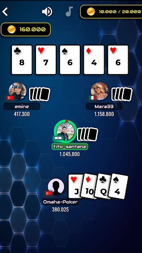Omaha Holdem: Klasik Poker ekran görüntüsü