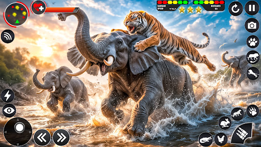 Tiger Game: Family Simulator ekran görüntüsü