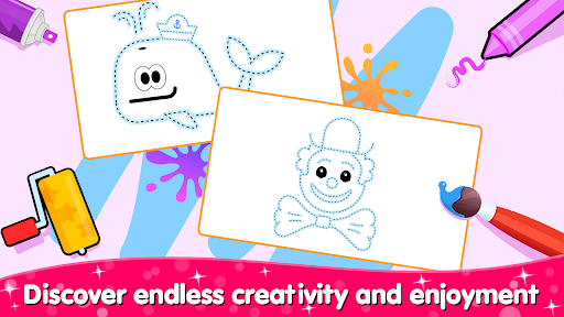 Toddler Coloring Book For Boys ekran görüntüsü
