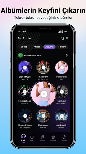 Müzik Çalar ve MP3 Müzik ekran görüntüsü
