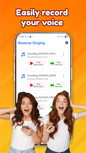 Reverse Singing Fun Challenge ekran görüntüsü