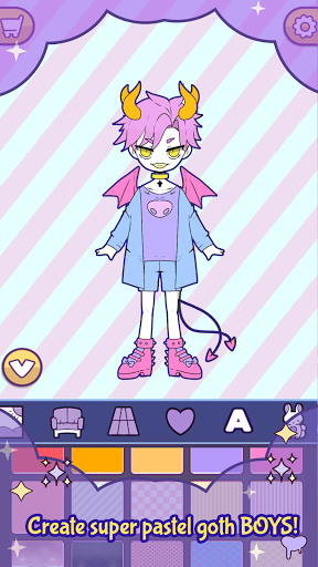 BatDoll monster boy maker game ekran görüntüsü