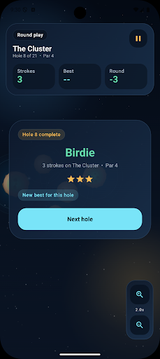 Gravity Golf ekran görüntüsü