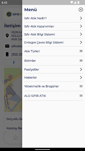 KONYA Sıfır Atık ekran görüntüsü