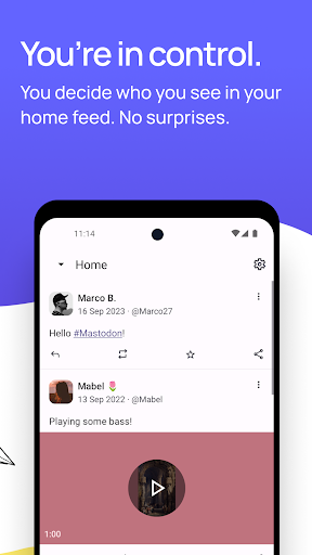 Mastodon ekran görüntüsü