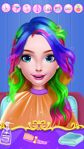Magic Rainbow Braid Hair Salon ekran görüntüsü