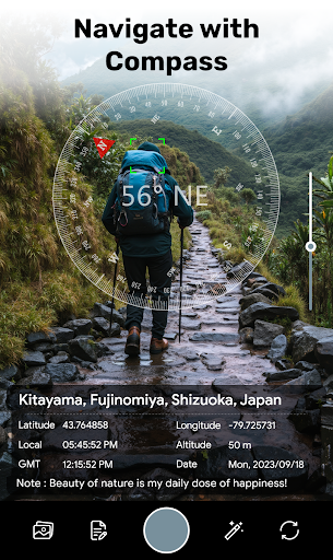 GPS Camera Lite For Location ekran görüntüsü