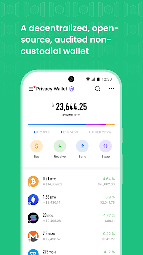 Mixin - Private Crypto Wallet ekran görüntüsü