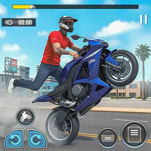 Bike Driving Stunt Bike Game
