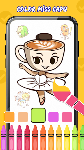 Coloring Games: Paint & Relax ekran görüntüsü