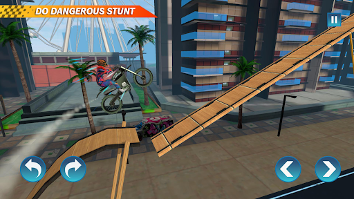 Bike Stunts 3D game ekran görüntüsü