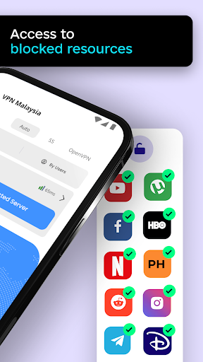 VPN Malaysia Unlimited KL VPN ekran görüntüsü