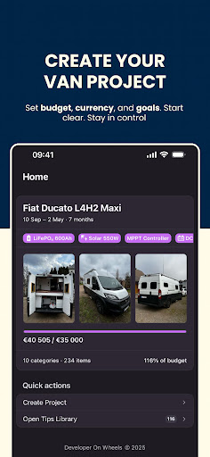 Van Heda: Build Tracker ekran görüntüsü