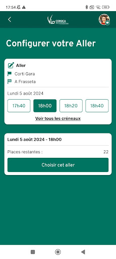 M-Ticket Via Corsica Restonica ekran görüntüsü