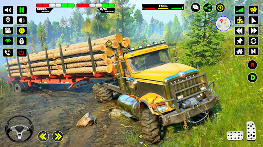 Çamur Kamyonu 4x4 Koşucu Oyunu ekran görüntüsü