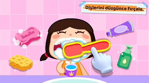 Bebek Panda ve Güvenlik ekran görüntüsü