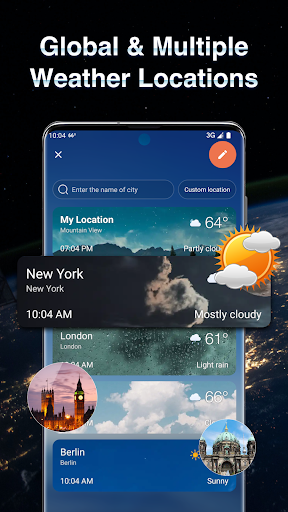 Hava Tahmini & Widget & Radar ekran görüntüsü