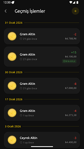 Altın Cüzdan:Altın&Döviz Takip ekran görüntüsü