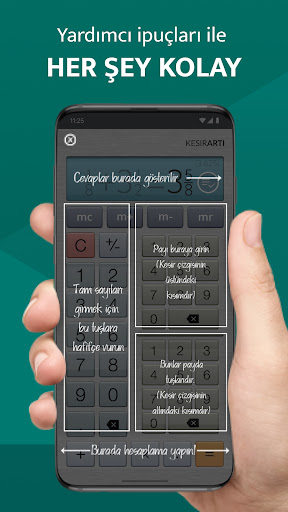 Kesir Hesap Makinesi Plus ekran görüntüsü