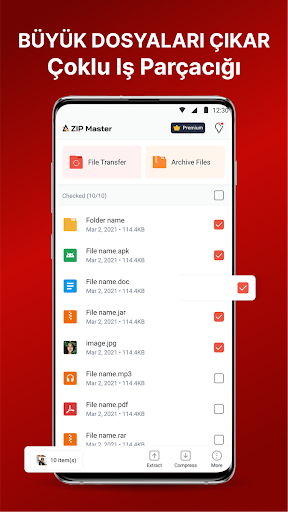 AZIP Master: ZIP / RAR, Unzip ekran görüntüsü