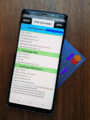 RFID Kart Okuyucu - NFC Tag ekran görüntüsü