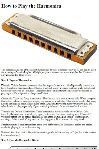 How to Play Harmonica ekran görüntüsü
