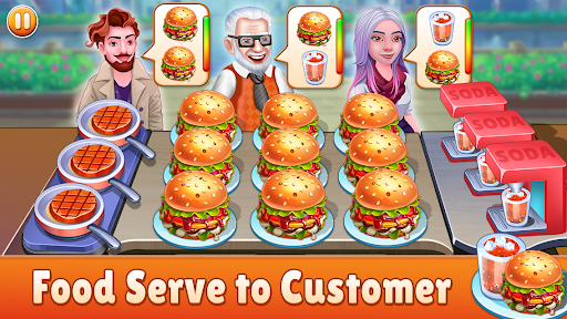 Food Serve - Cooking Games ekran görüntüsü