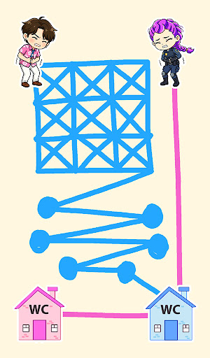 Toilet Rush Race: Draw Puzzle ekran görüntüsü