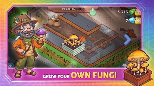 Shroomtopia: Trippy Farm Game ekran görüntüsü