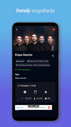 ZadarEvents ekran görüntüsü