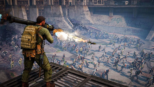Zombi hayatta kalma atıcı FPS ekran görüntüsü