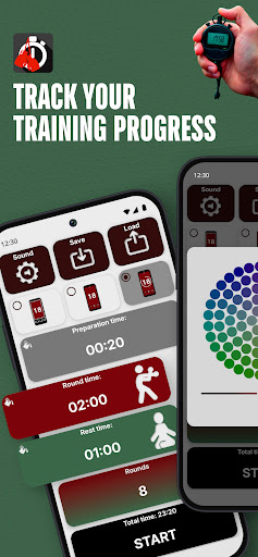 Boxing timer PRO ekran görüntüsü