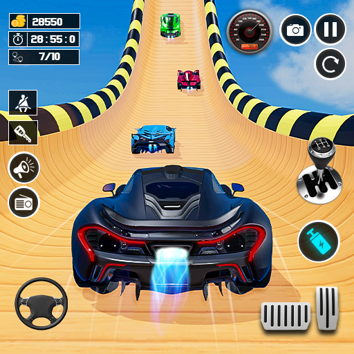 Mega Ramp: GT Stunts Car Games