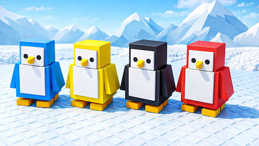 Knockout: Penguin Battle Games ekran görüntüsü
