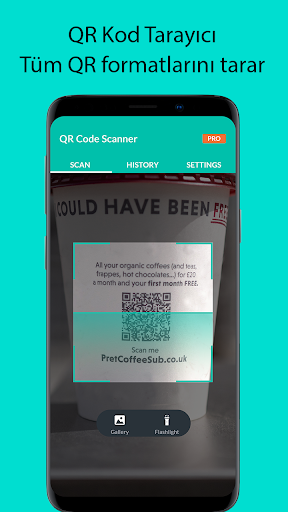 QR Tarayıcı - Barkod Tarayıcı ekran görüntüsü
