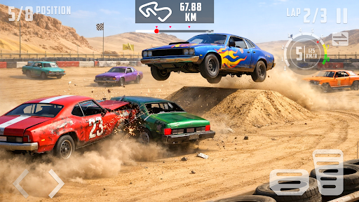 Demolition Derby: Car Crash 3D ekran görüntüsü