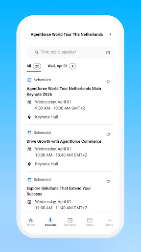 Salesforce on Tour ekran görüntüsü