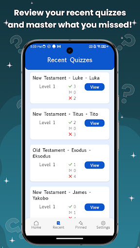 Twi Bible Quiz ekran görüntüsü