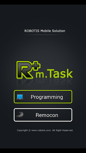 R+m.Task (ROBOTIS) ekran görüntüsü