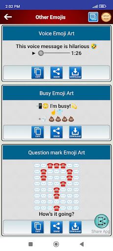 Cool Emoji Arts ekran görüntüsü