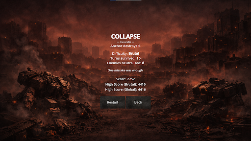 Collapse State ekran görüntüsü