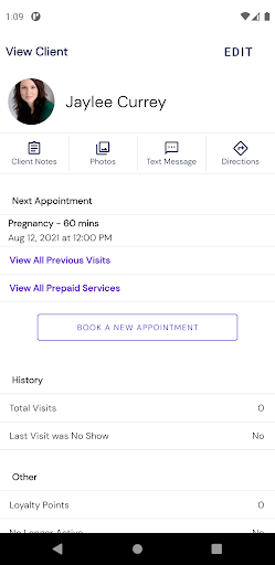 DaySmart Spa Software ekran görüntüsü
