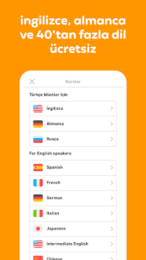 Duolingo: Dil Dersleri ekran görüntüsü