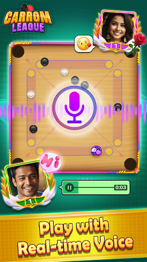 Carrom League: Friends Online ekran görüntüsü