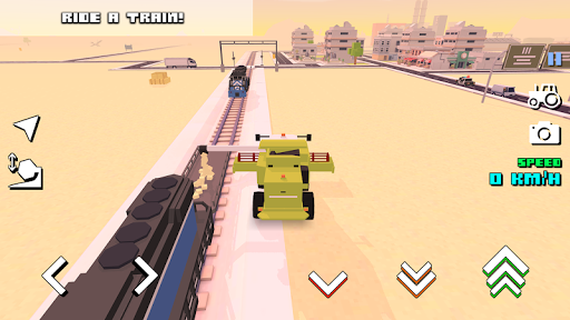 Blocky Farm Racing & Simulator ekran görüntüsü