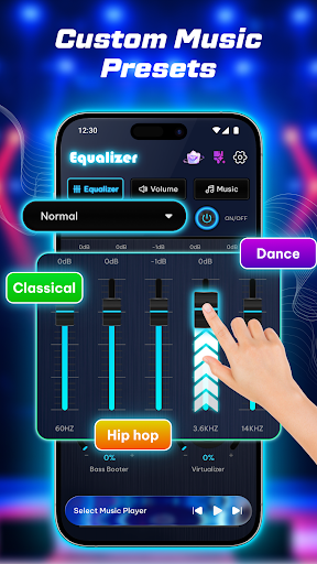 Equalizer, Bass Boost & Volume ekran görüntüsü
