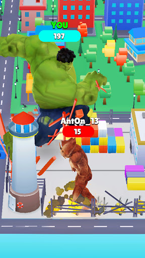 Crazy Kaiju 3D ekran görüntüsü
